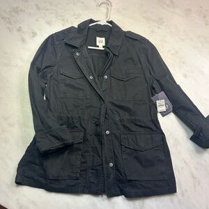 GAP Women's Dark Gray Utility Jacket